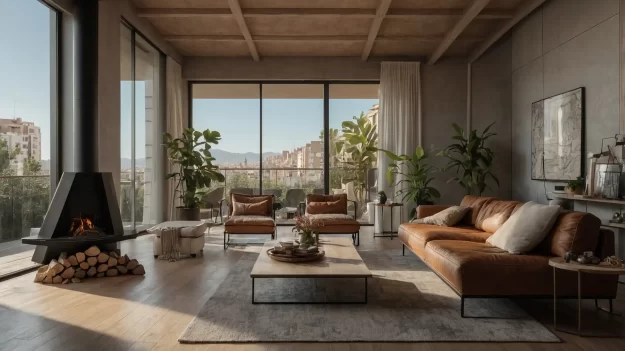 Ejemplo de visualización profesional para arquitectura inmobiliaria de lujo