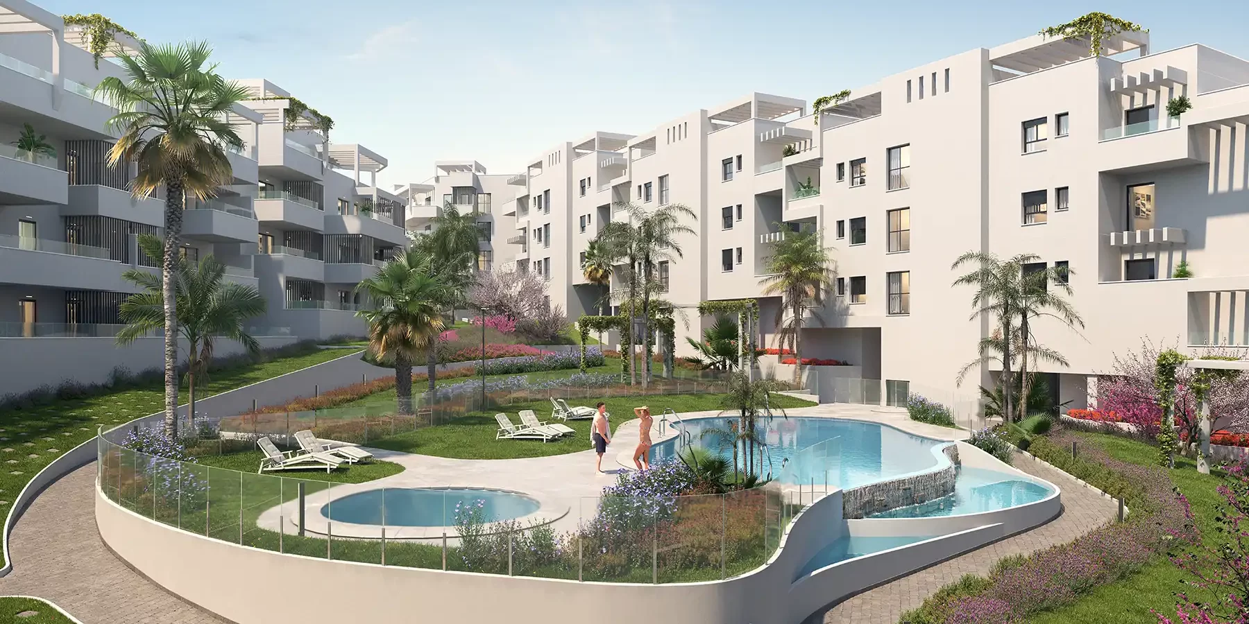 Presentación visual de proyecto residencial en venta