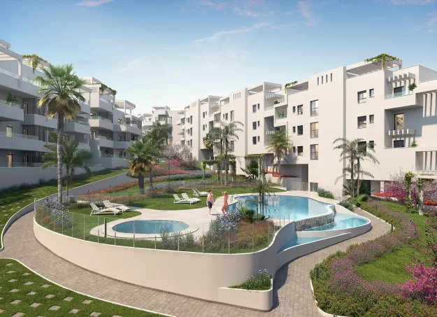 Presentación visual de proyecto residencial en venta